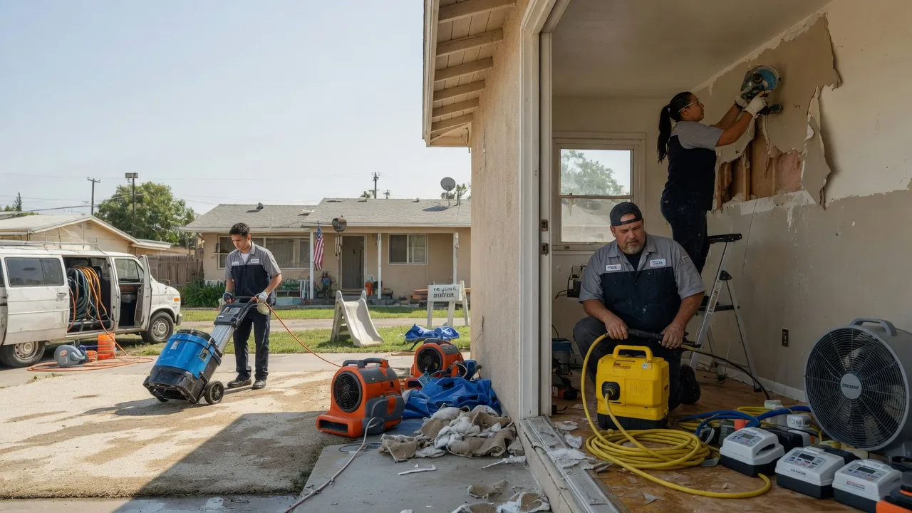 Water Damage Restoration in Shobonier, IL near me